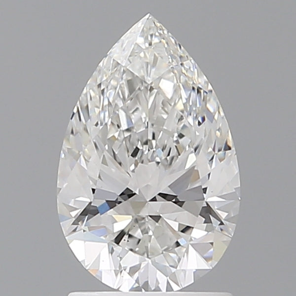 1.58 Carat Pear Shaped, Ideal Cut, E Color, VS1 Clarity, IGI Certified Lab Grown Diamond