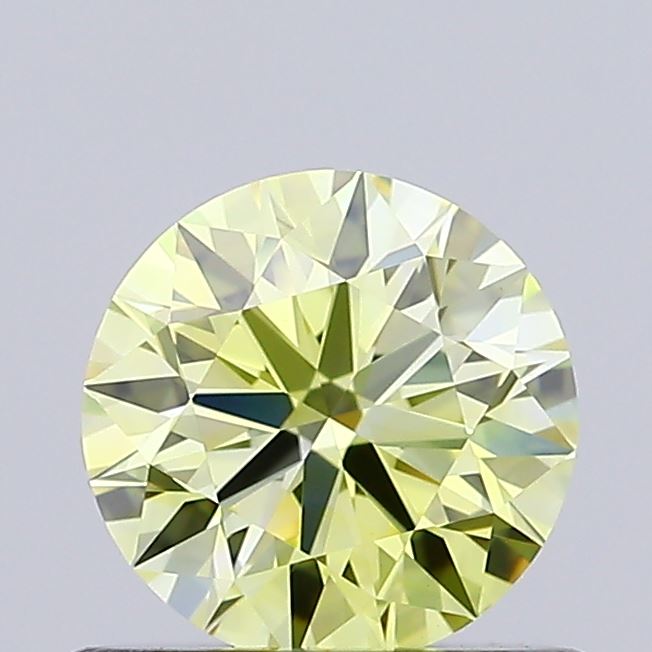 0.65 Carat Round Shaped, Ideal Cut, VVS2 Clarity, IGI Certified Lab Grown Diamond