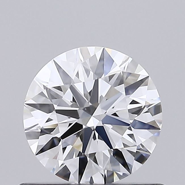 0.53 Carat Round Shaped, Ideal Cut, D Color, VVS2 Clarity, IGI Certified Lab Grown Diamond
