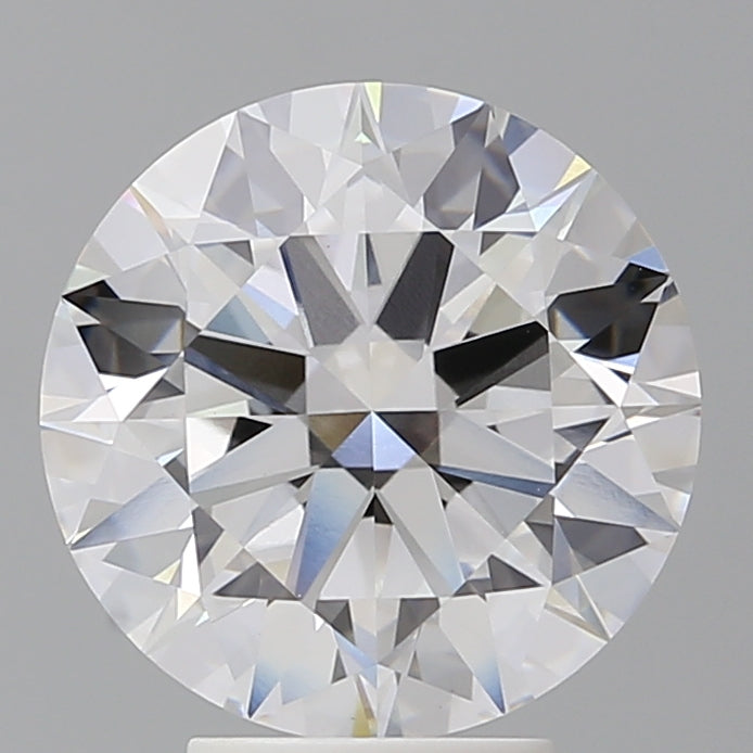 4.57 Carat Round Shaped, Ideal Cut, E Color, VVS2 Clarity, IGI Certified Lab Grown Diamond