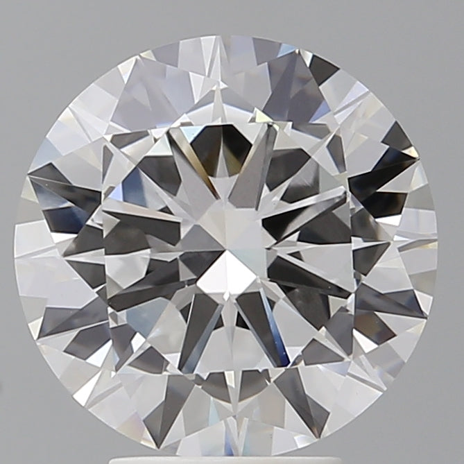 4.50 Carat Round Shaped, Excellent Cut, E Color, VVS2 Clarity, IGI Certified Lab Grown Diamond