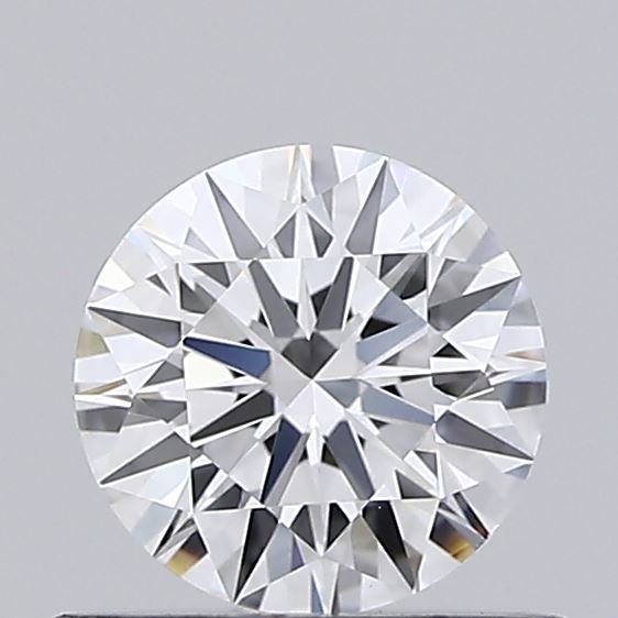 0.53 Carat Round Shaped, Ideal Cut, D Color, VVS2 Clarity, IGI Certified Lab Grown Diamond