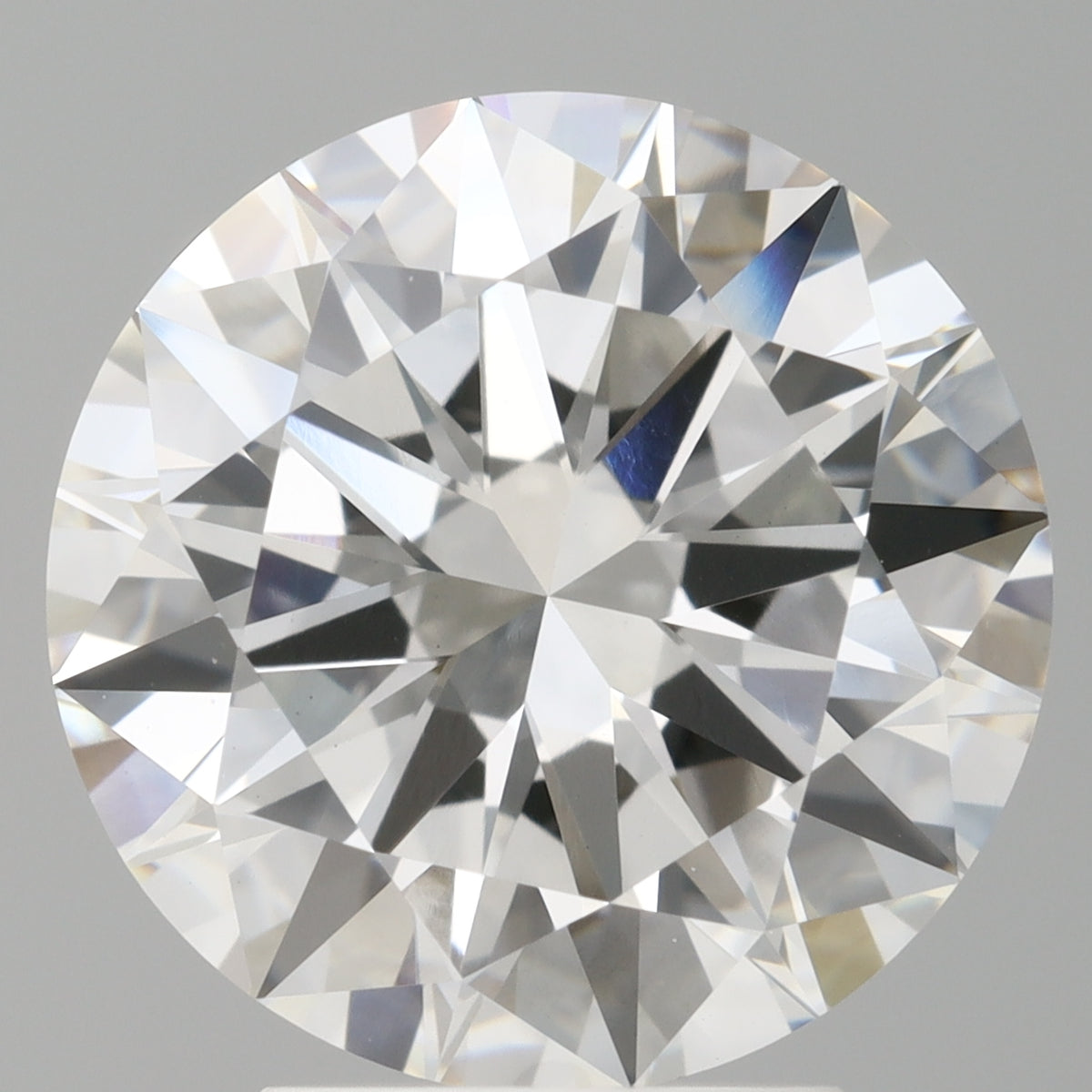 4.00 Carat Round Shaped, Excellent Cut, E Color, VVS2 Clarity, IGI Certified Lab Grown Diamond