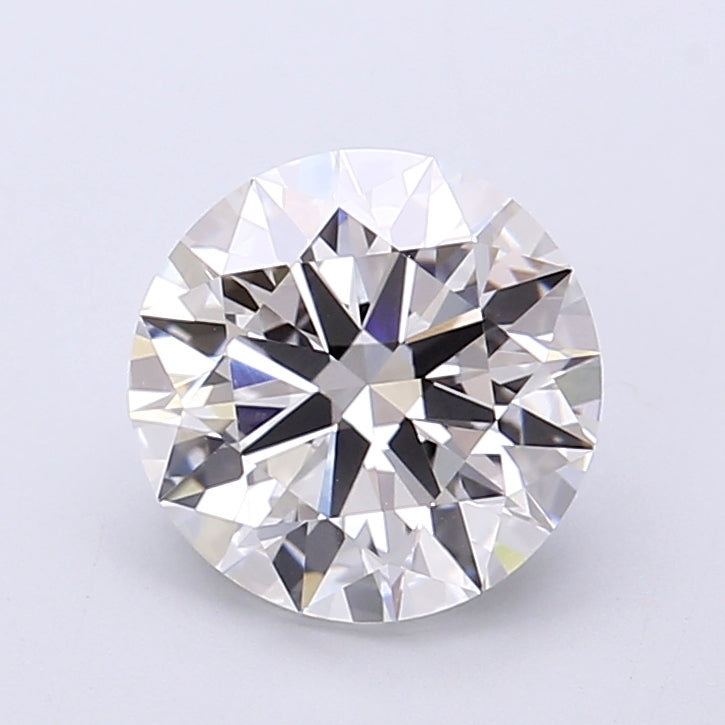 2.05 Carat Round Shaped, Ideal Cut, E Color, VVS2 Clarity, IGI Certified Lab Grown Diamond