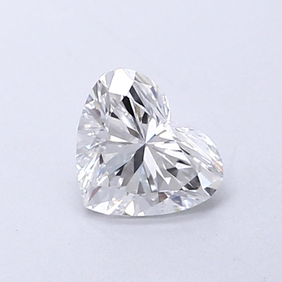 0.38 Carat Heart Shaped, Very Good Cut, E Color, VVS1 Clarity, IGI Certified Lab Grown Diamond