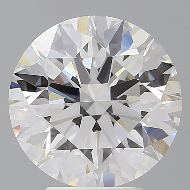 4.58 Carat Round Shaped, Ideal Cut, E Color, VVS2 Clarity, IGI Certified Lab Grown Diamond