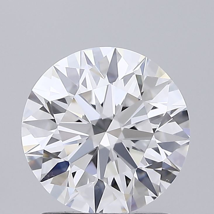 1.50 Carat Round Shaped, Ideal Cut, D Color, VS1 Clarity, IGI Certified Lab Grown Diamond