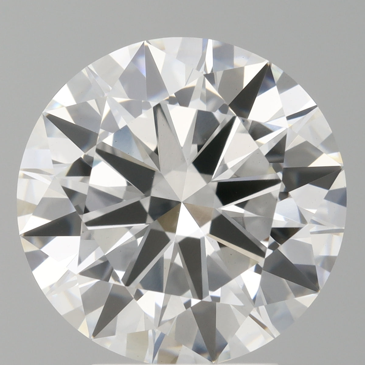 4.01 Carat Round Shaped, Excellent Cut, E Color, VVS2 Clarity, IGI Certified Lab Grown Diamond