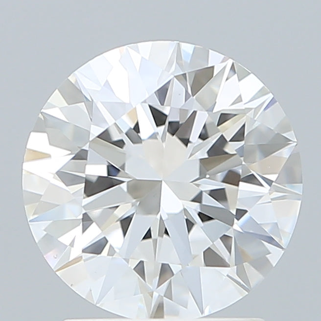 2.09 Carat Round Shaped, Excellent Cut, F Color, VVS2 Clarity, IGI Certified Lab Grown Diamond