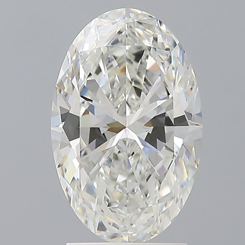 2.53 Carat Oval Shaped, Ideal Cut, F Color, VS1 Clarity, IGI Certified Lab Grown Diamond
