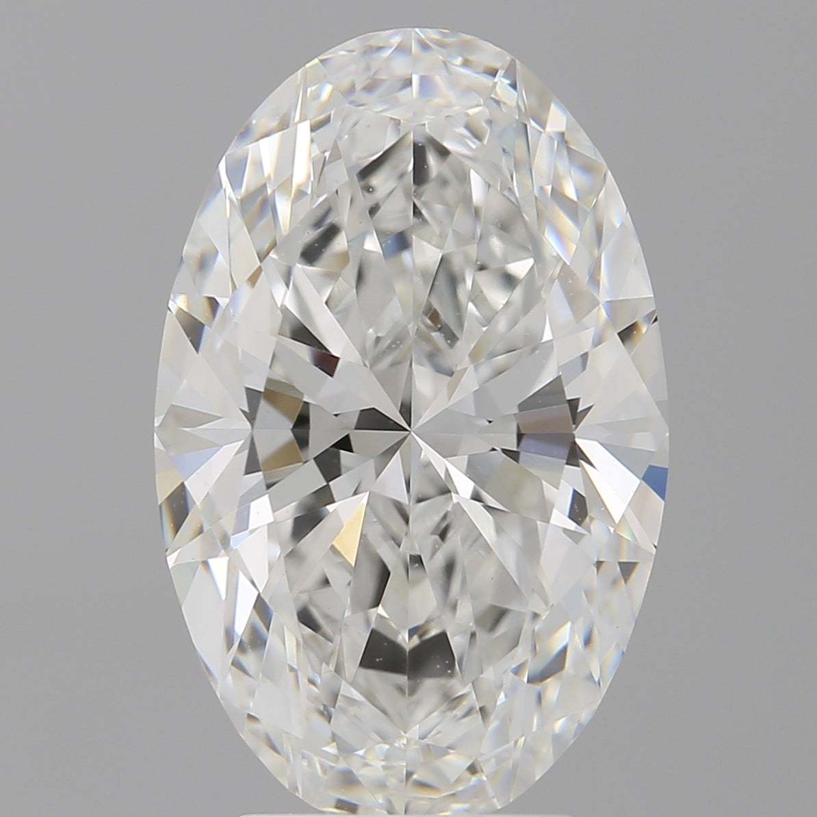 4.11 Carat Oval Shaped, Ideal Cut, E Color, VVS2 Clarity, IGI Certified Lab Grown Diamond