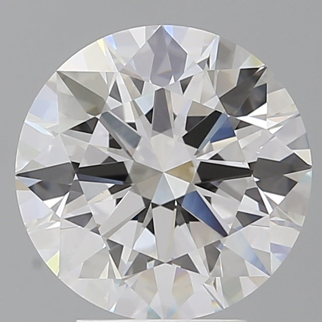 4.02 Carat Round Shaped, Ideal Cut, E Color, VVS2 Clarity, IGI Certified Lab Grown Diamond