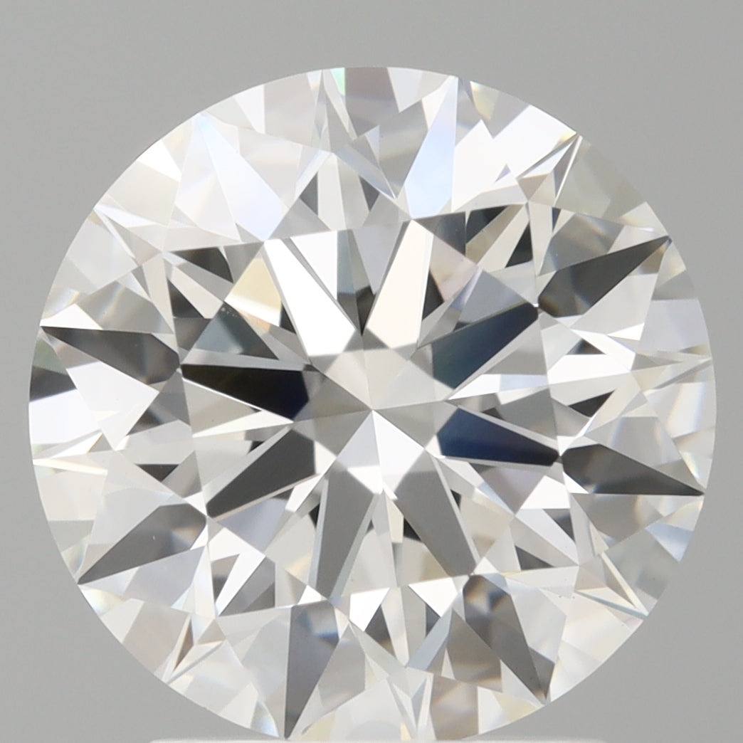 2.59 Carat Round Shaped, Ideal Cut, E Color, VVS2 Clarity, IGI Certified Lab Grown Diamond