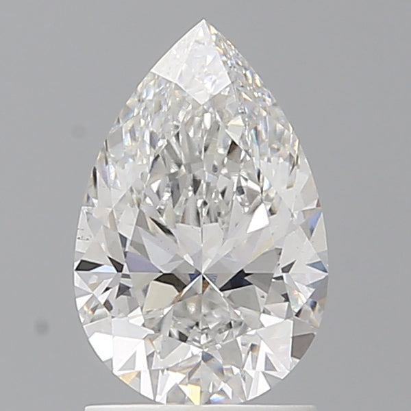 1.55 Carat Pear Shaped, Ideal Cut, E Color, VS1 Clarity, IGI Certified Lab Grown Diamond