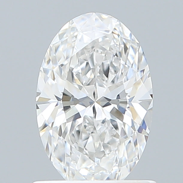 1.06 Carat Oval Shaped, Excellent Cut, D Color, VVS1 Clarity, IGI Certified Lab Grown Diamond