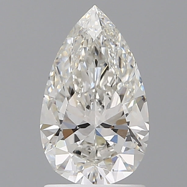 1.51 Carat Pear Shaped, Ideal Cut, F Color, VVS2 Clarity, IGI Certified Lab Grown Diamond
