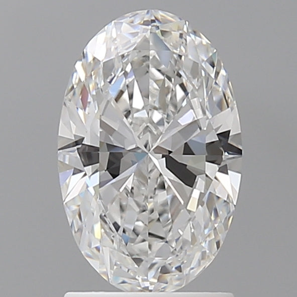 1.60 Carat Oval Shaped, Ideal Cut, E Color, VVS1 Clarity, IGI Certified Lab Grown Diamond