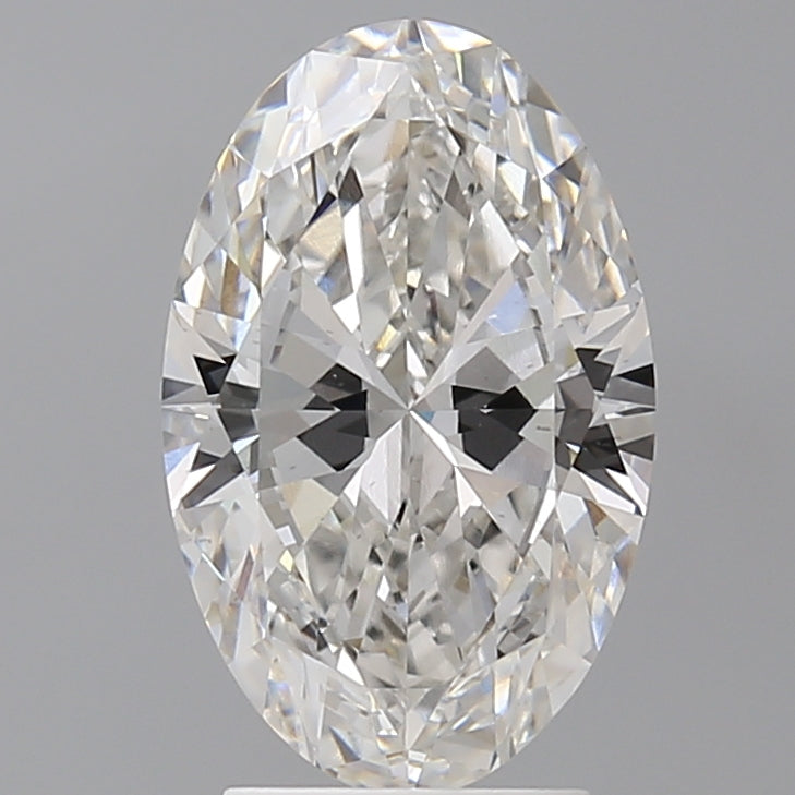 3.02 Carat Oval Shaped, Ideal Cut, F Color, VS2 Clarity, IGI Certified Lab Grown Diamond