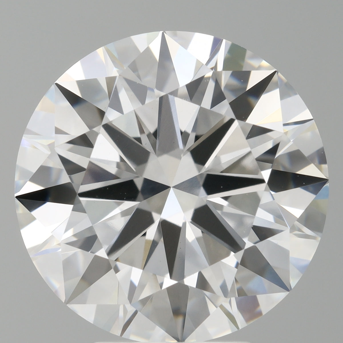 6.01 Carat Round Shaped, Ideal Cut, E Color, VVS2 Clarity, IGI Certified Lab Grown Diamond