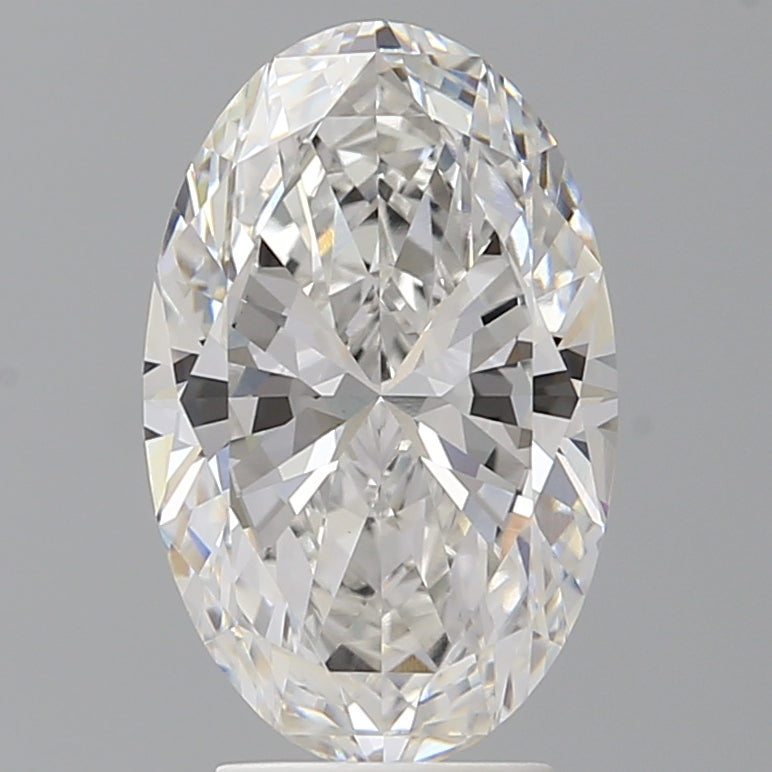 3.60 Carat Oval Shaped, Excellent Cut, E Color, VVS2 Clarity, IGI Certified Lab Grown Diamond