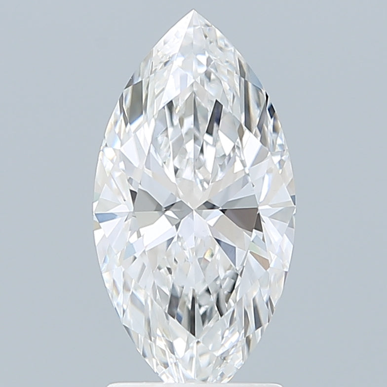 2.07 Carat Marquise Shaped, Ideal Cut, D Color, VVS2 Clarity, IGI Certified Lab Grown Diamond