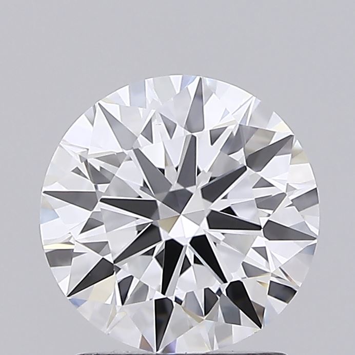 1.51 Carat Round Shaped, Ideal Cut, D Color, VS1 Clarity, IGI Certified Lab Grown Diamond