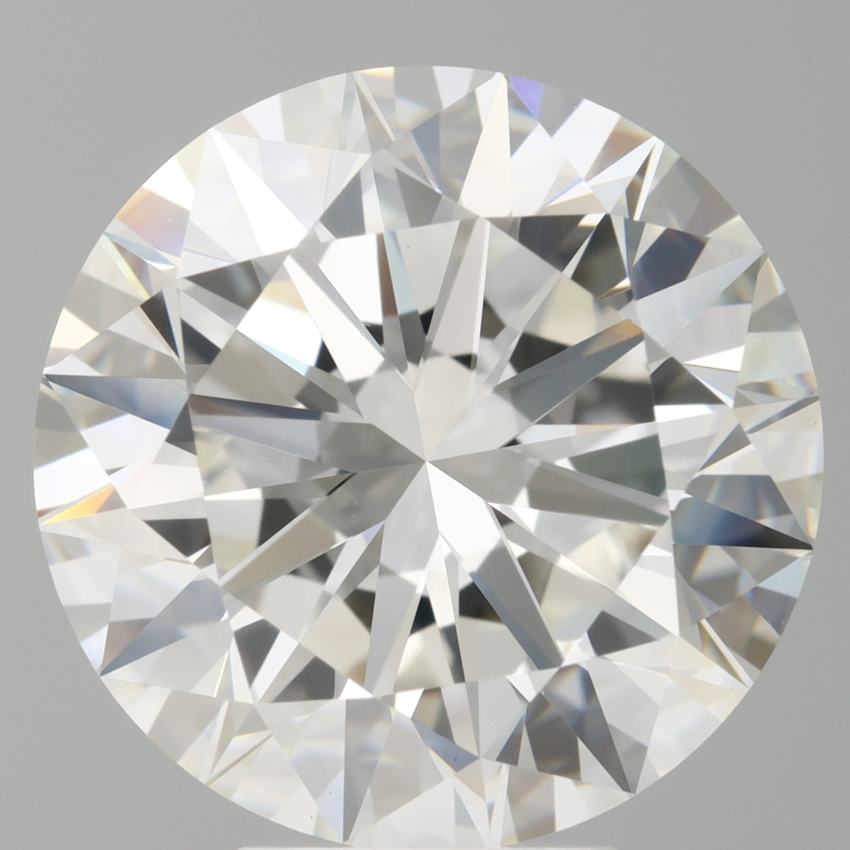 6.99 Carat Round Shaped, Excellent Cut, E Color, VVS2 Clarity, IGI Certified Lab Grown Diamond