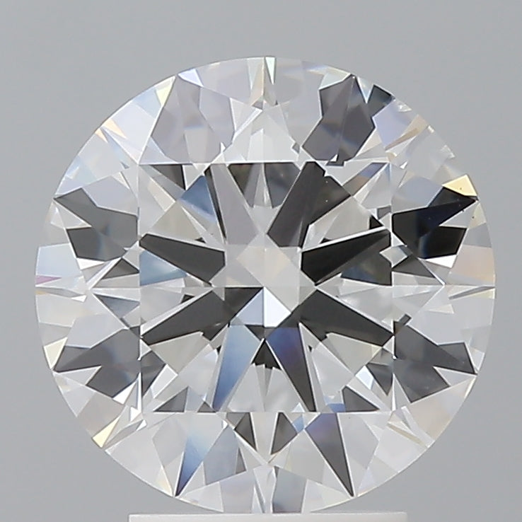 3.53 Carat Round Shaped, Ideal Cut, E Color, VS2 Clarity, IGI Certified Lab Grown Diamond