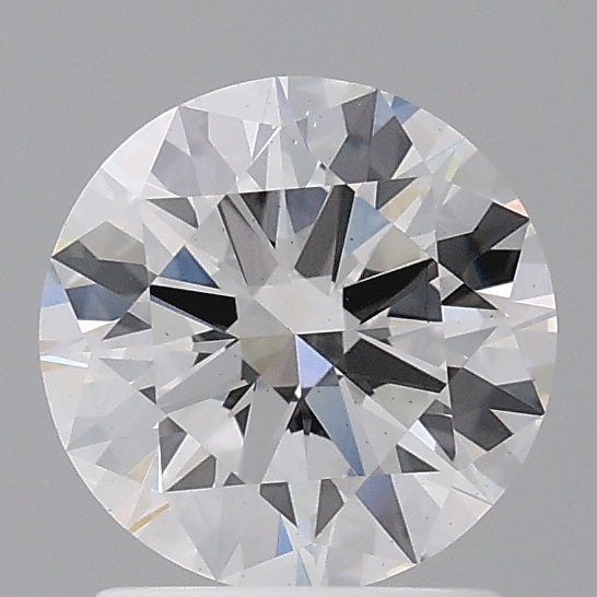 1.58 Carat Round Shaped, Excellent Cut, D Color, VS2 Clarity, IGI Certified Lab Grown Diamond