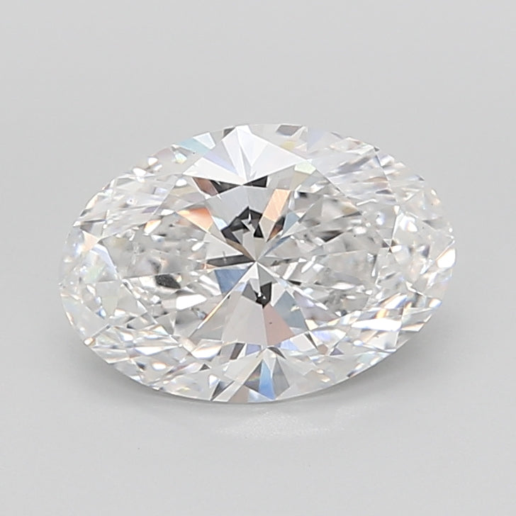 4.04 Carat Oval Shaped, Ideal Cut, D Color, VS1 Clarity, IGI Certified Lab Grown Diamond