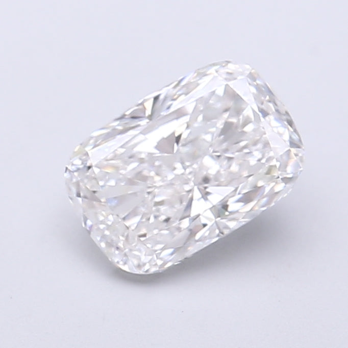 1.34 Carat Cushion Shaped, Very Good Cut, D Color, VVS1 Clarity, IGI Certified Lab Grown Diamond