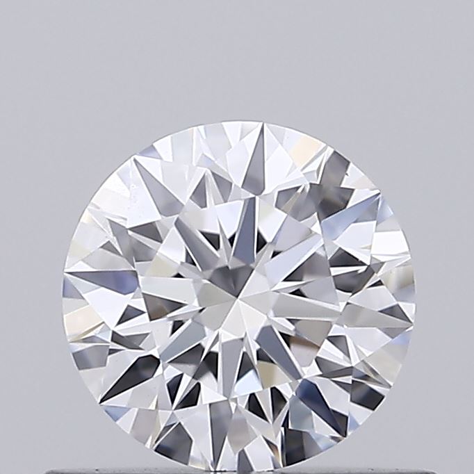 0.53 Carat Round Shaped, Ideal Cut, D Color, VS1 Clarity, IGI Certified Lab Grown Diamond