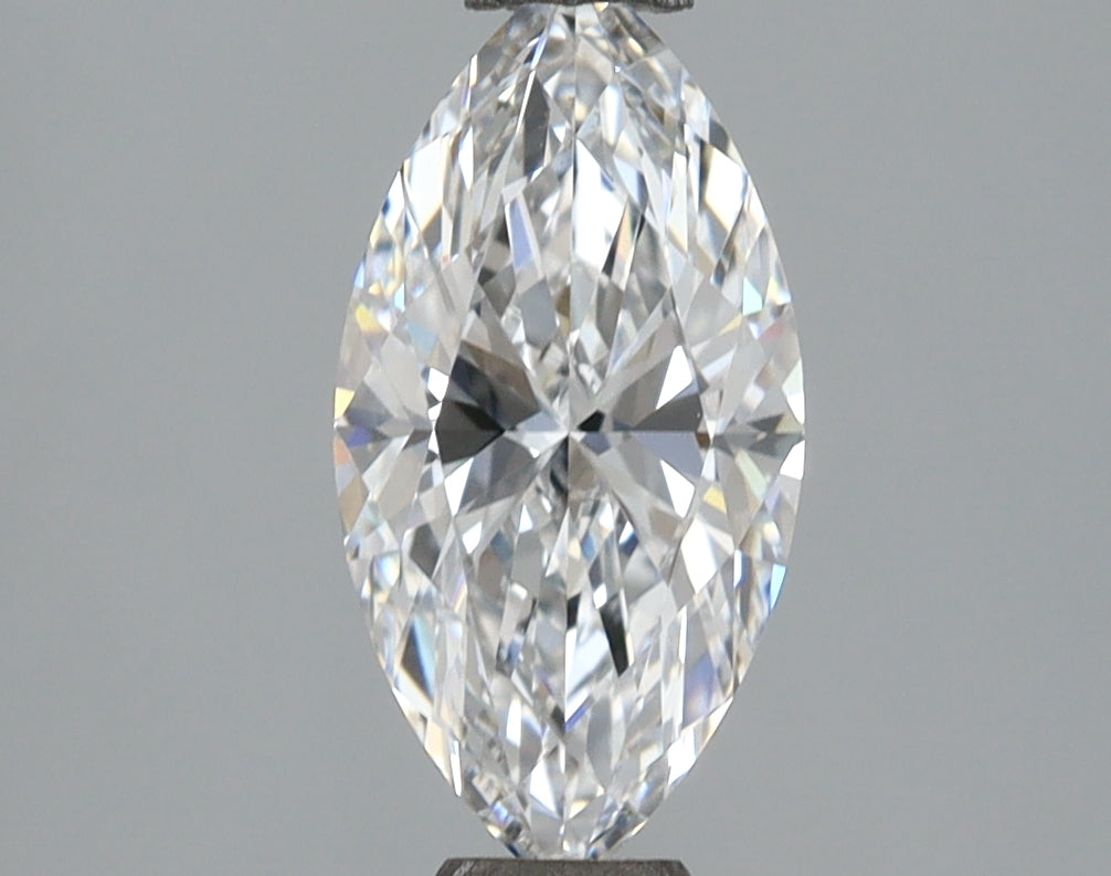 1.10 Carat Marquise Shaped, Ideal Cut, D Color, VVS2 Clarity, IGI Certified Lab Grown Diamond