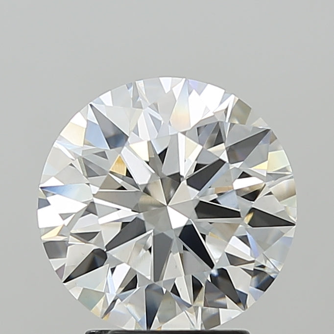 3.08 Carat Round Shaped, Ideal Cut, F Color, VVS2 Clarity, IGI Certified Lab Grown Diamond