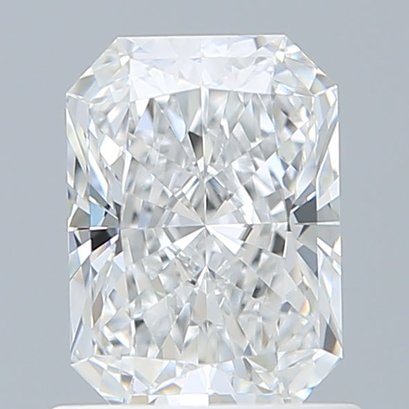 1.04 Carat Radiant Shaped, Ideal Cut, D Color, VVS2 Clarity, IGI Certified Lab Grown Diamond