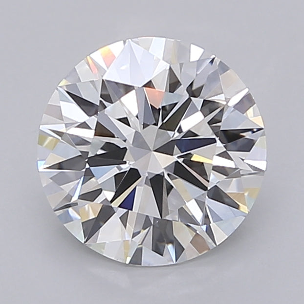 2.00 Carat Round Shaped, Ideal Cut, E Color, VVS2 Clarity, IGI Certified Lab Grown Diamond