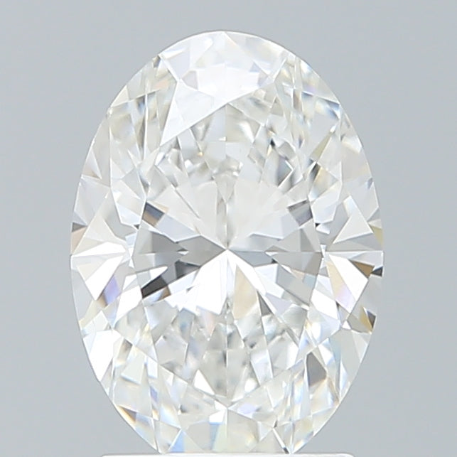 2.10 Carat Oval Shaped, Ideal Cut, E Color, VVS1 Clarity, IGI Certified Lab Grown Diamond