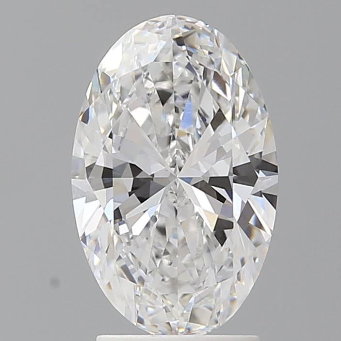2.51 Carat Oval Shaped, Ideal Cut, D Color, VVS2 Clarity, IGI Certified Lab Grown Diamond