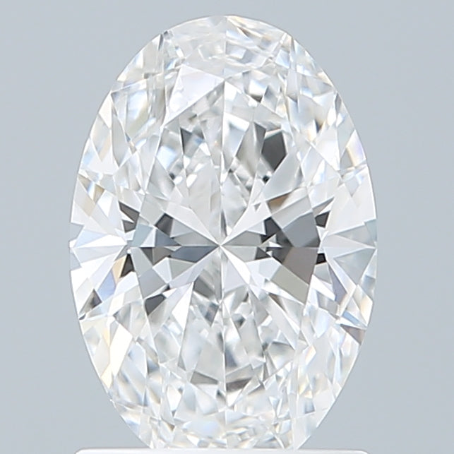 1.29 Carat Oval Shaped, Ideal Cut, D Color, VVS2 Clarity, IGI Certified Lab Grown Diamond