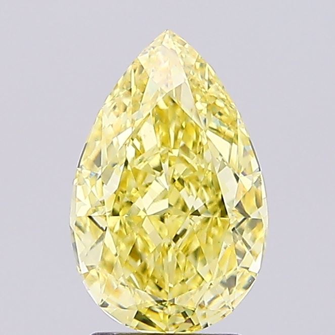 2.90 Carat Pear Shaped, Ideal Cut, VVS2 Clarity, IGI Certified Lab Grown Diamond