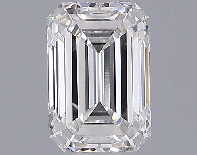 1.30 Carat Emerald Shaped, Ideal Cut, D Color, VVS1 Clarity, IGI Certified Lab Grown Diamond