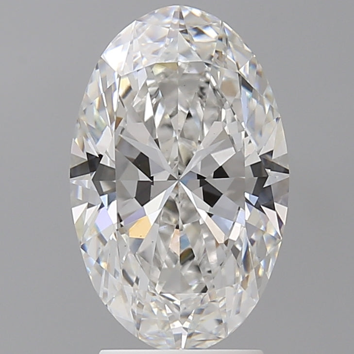 3.00 Carat Oval Shaped, Ideal Cut, E Color, VS1 Clarity, IGI Certified Lab Grown Diamond