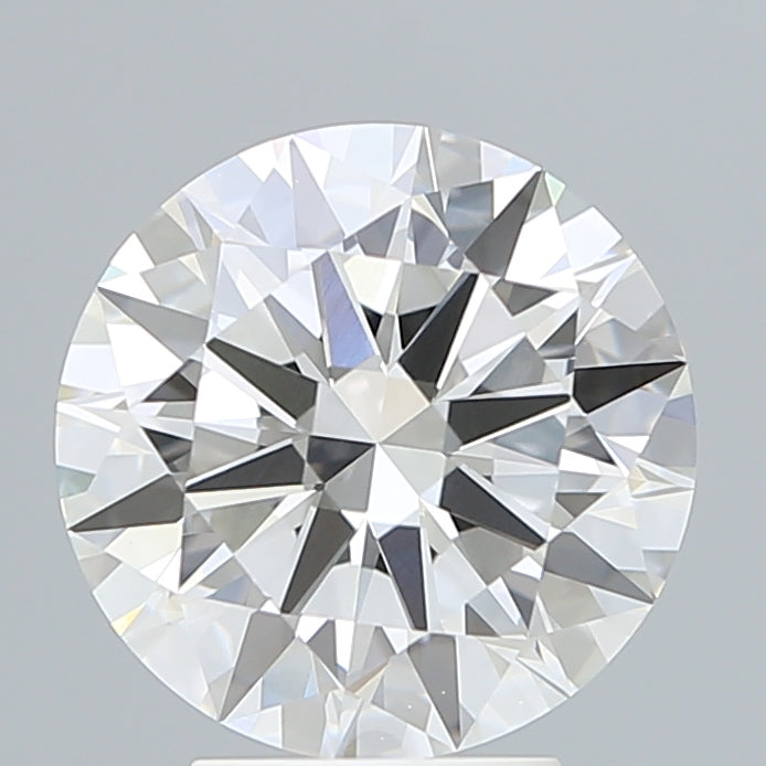 4.08 Carat Round Shaped, Excellent Cut, G Color, VVS2 Clarity, IGI Certified Lab Grown Diamond