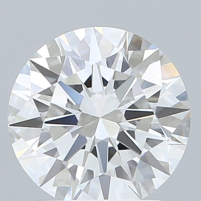 2.08 Carat Round Shaped, Ideal Cut, E Color, VVS2 Clarity, IGI Certified Lab Grown Diamond