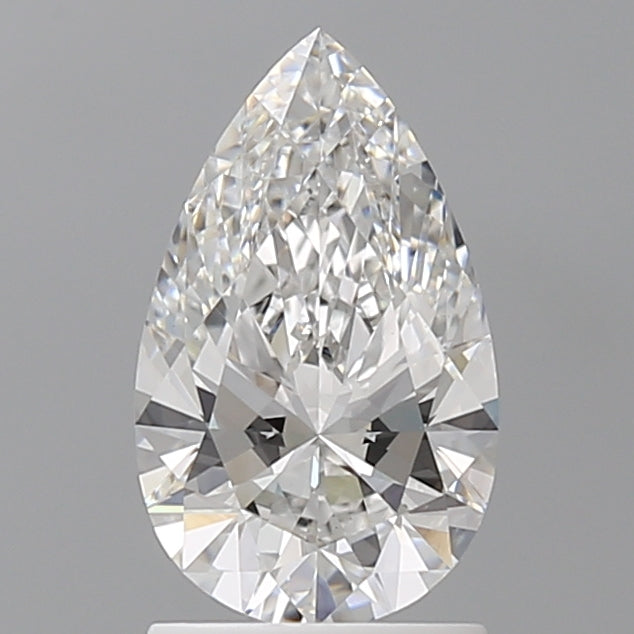 1.52 Carat Pear Shaped, Ideal Cut, E Color, VVS2 Clarity, IGI Certified Lab Grown Diamond
