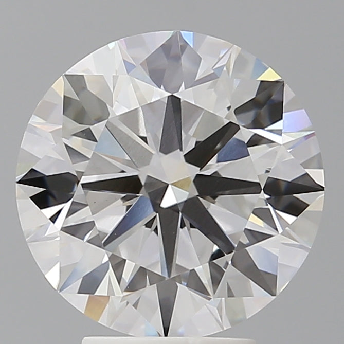 4.51 Carat Round Shaped, Ideal Cut, F Color, VVS2 Clarity, IGI Certified Lab Grown Diamond