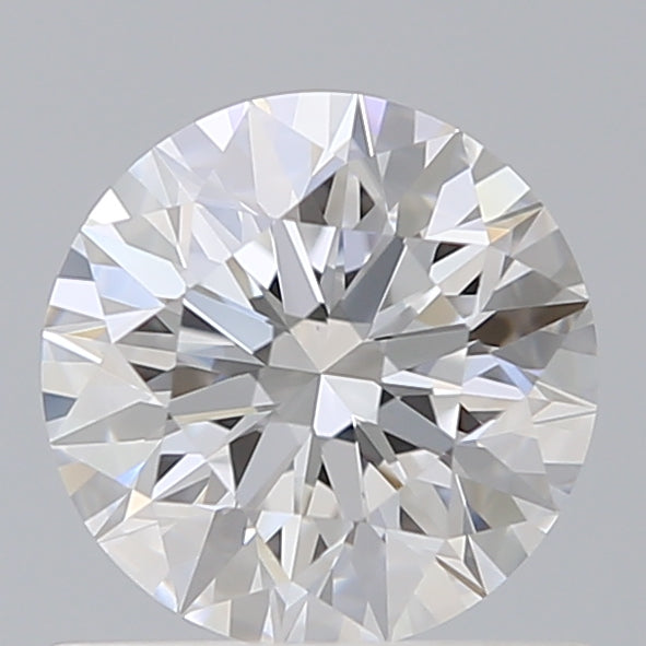 0.90 Carat Round Shaped, Excellent Cut, D Color, VS1 Clarity, IGI Certified Lab Grown Diamond