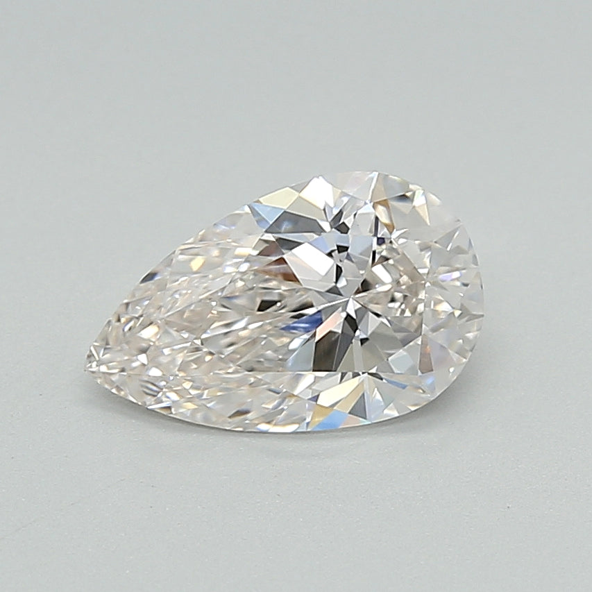 1.03 Carat Pear Shaped, Ideal Cut, H Color, VVS2 Clarity, IGI Certified Lab Grown Diamond