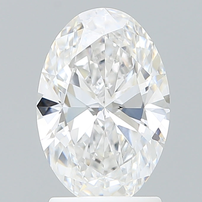 2.01 Carat Oval Shaped, Ideal Cut, E Color, VVS1 Clarity, IGI Certified Lab Grown Diamond