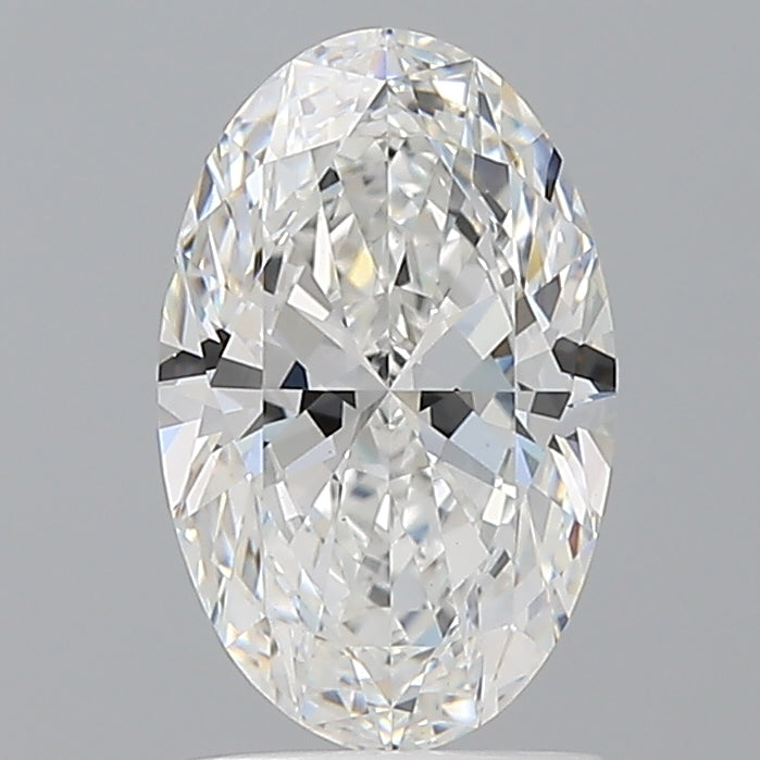 1.58 Carat Oval Shaped, Excellent Cut, D Color, VVS2 Clarity, IGI Certified Lab Grown Diamond